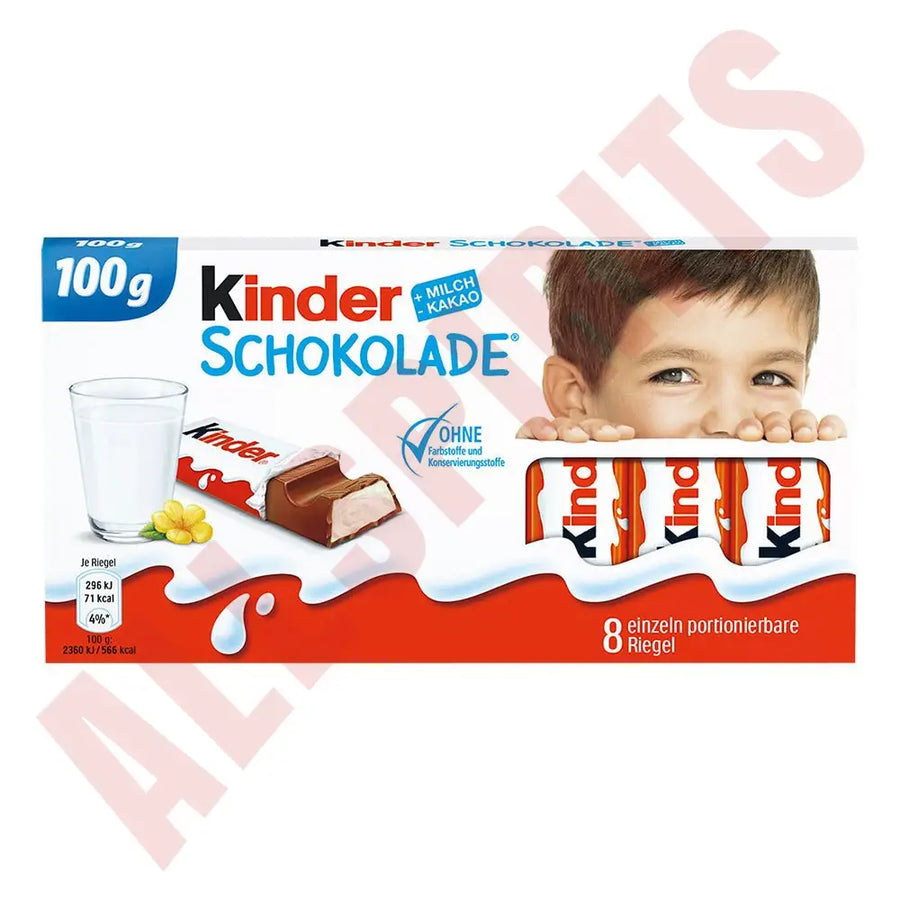 Ferrero Kinder Schokolade 100g - AllSpirits