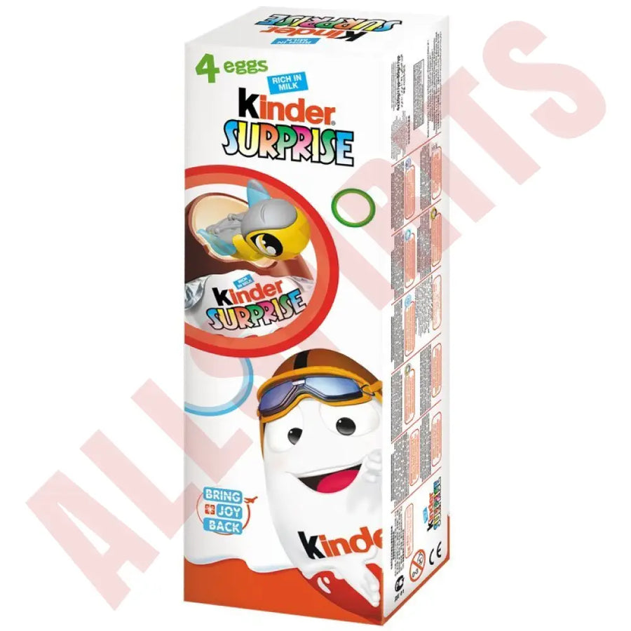 Ferrero Kinder Surprise 4er 80g - AllSpirits