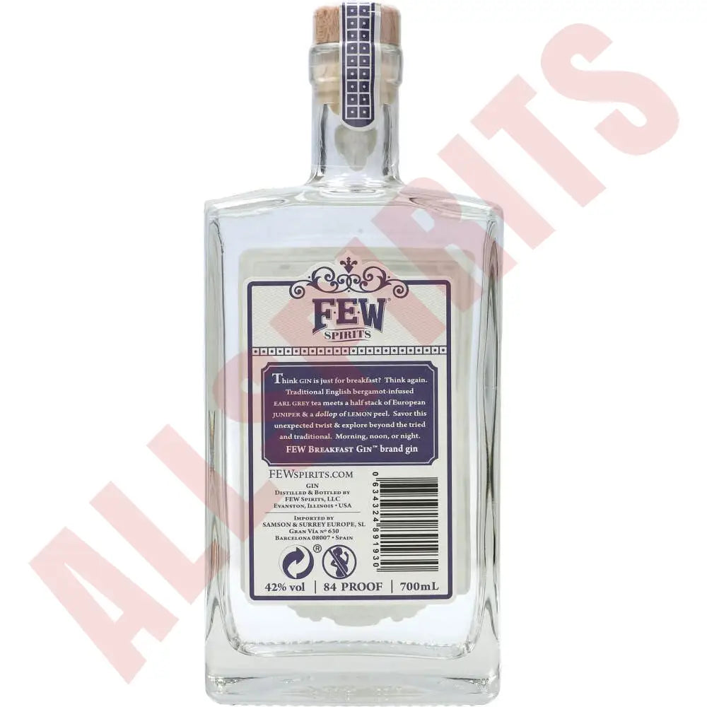 FEW Breakfast Gin 42% 0,7 ltr. (RB) - AllSpirits