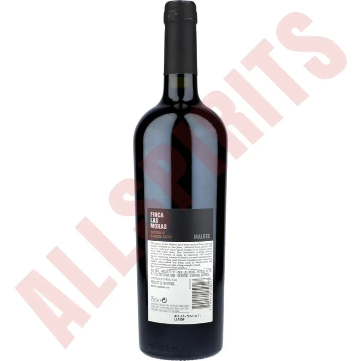 Finca Las Moras Bourbon Barrel Malbec 13,5% 0,75L - AllSpirits