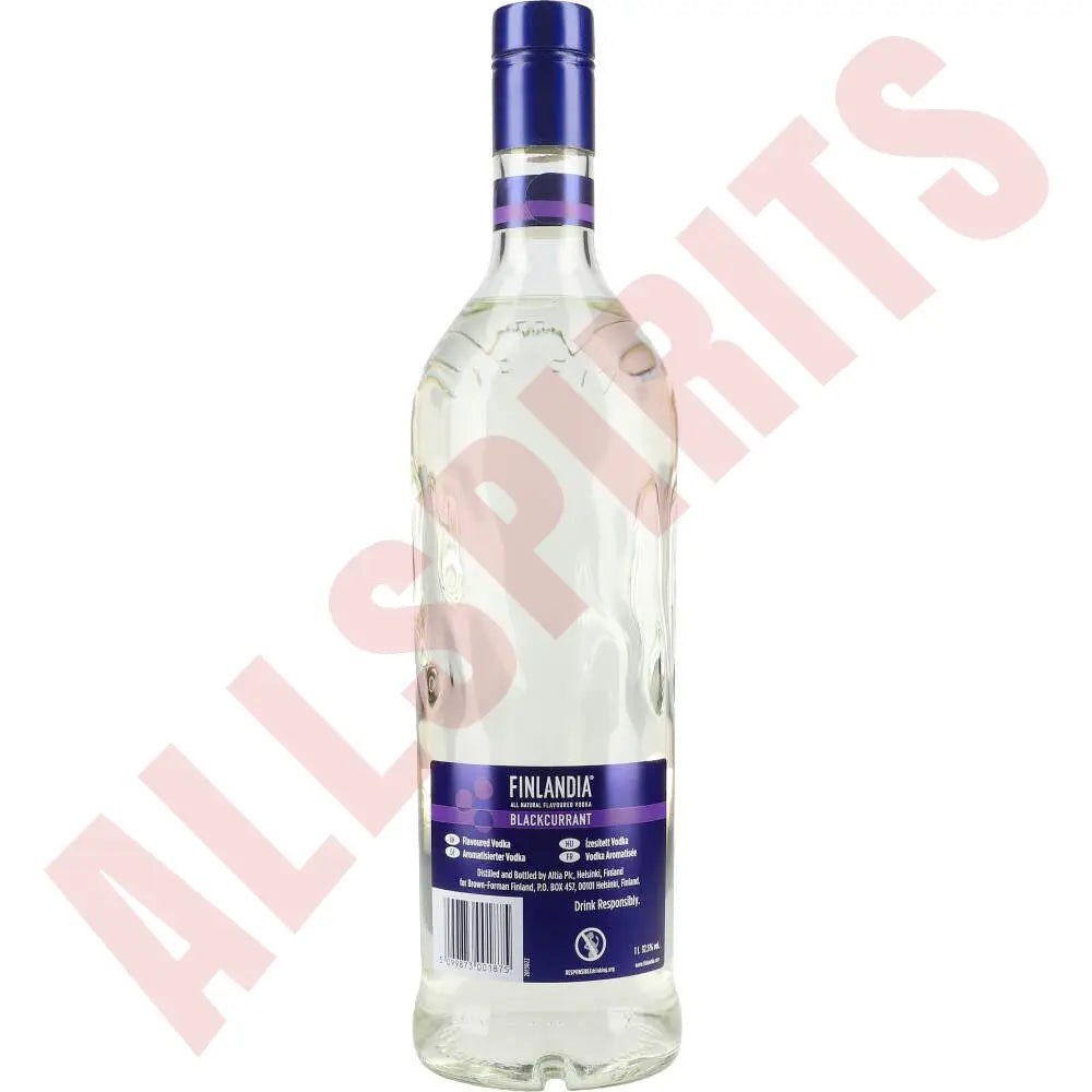 Finlandia Blackcurrant 37,5% 1 ltr. - AllSpirits