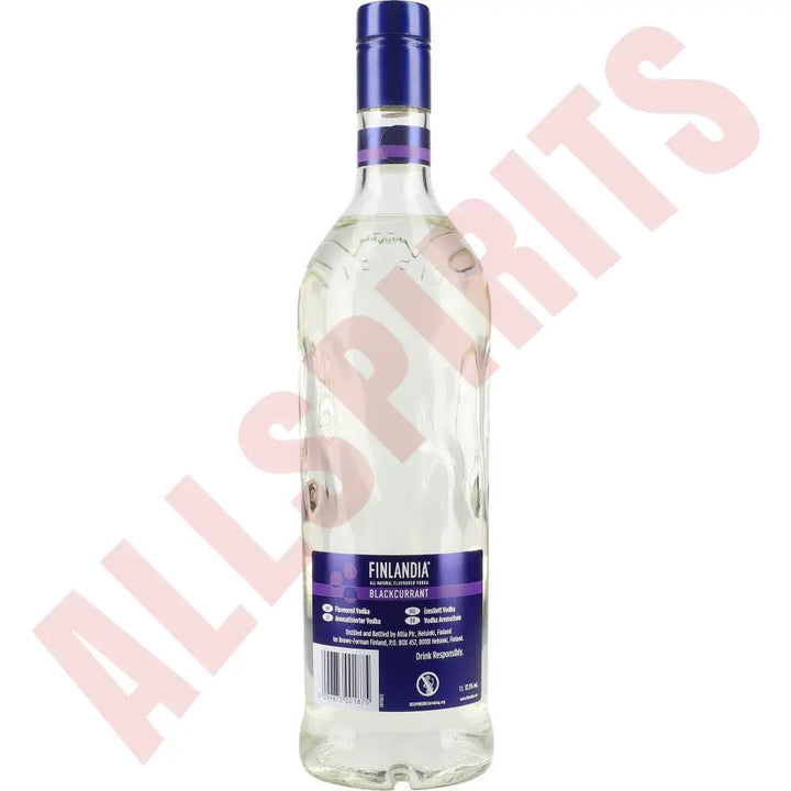 Finlandia Blackcurrant 37,5% 1 ltr. - AllSpirits