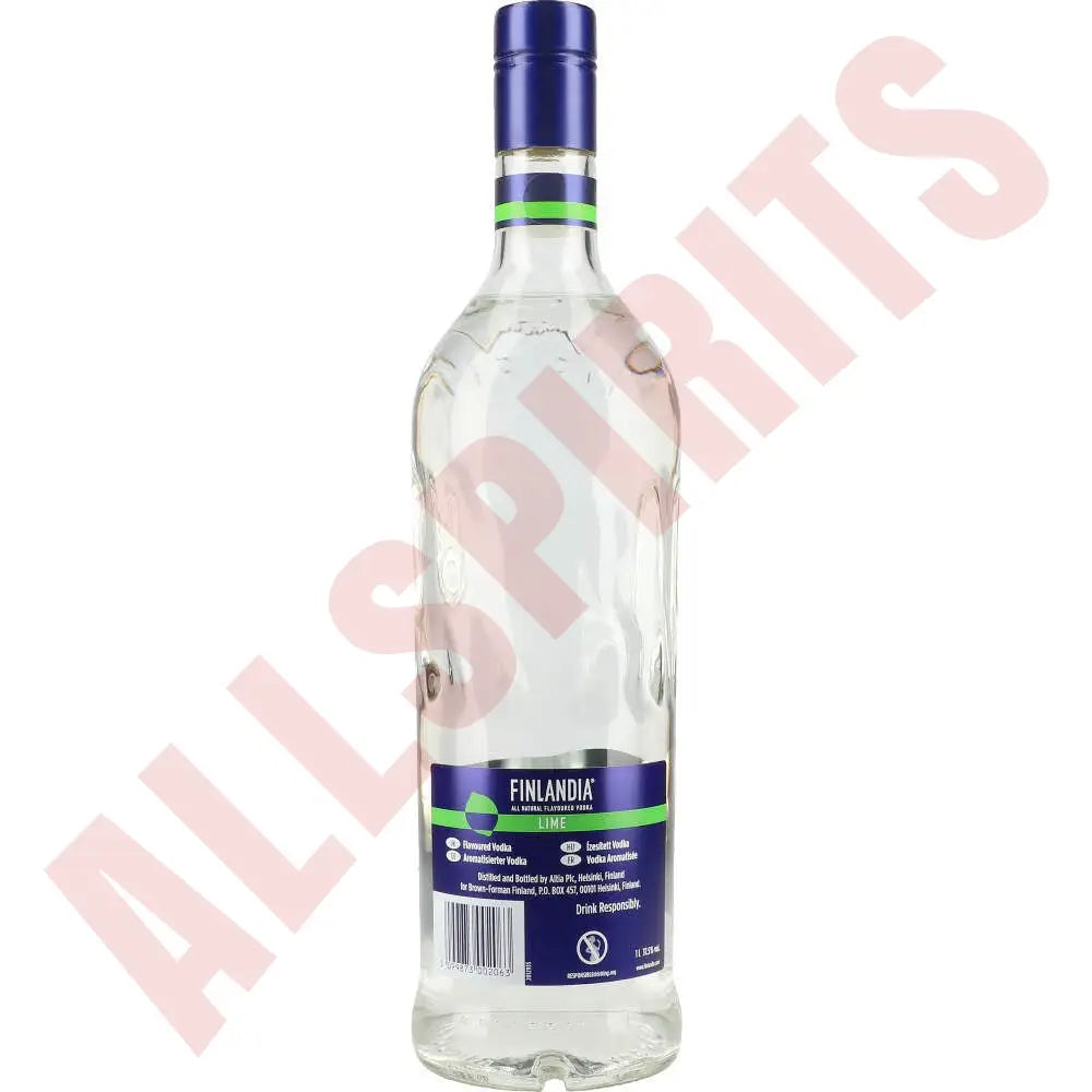 Finlandia Lime 37,5% 1 ltr. - AllSpirits