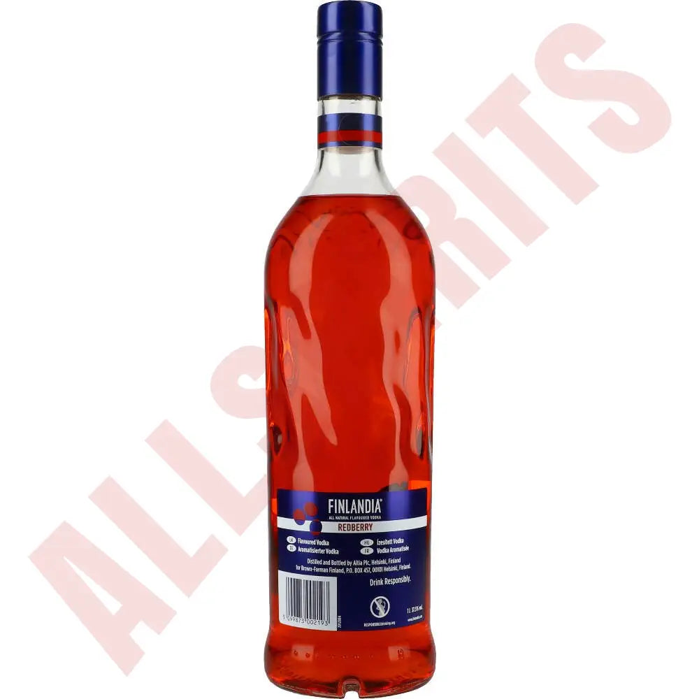 Finlandia Redberry 37,5% 1 ltr. - AllSpirits