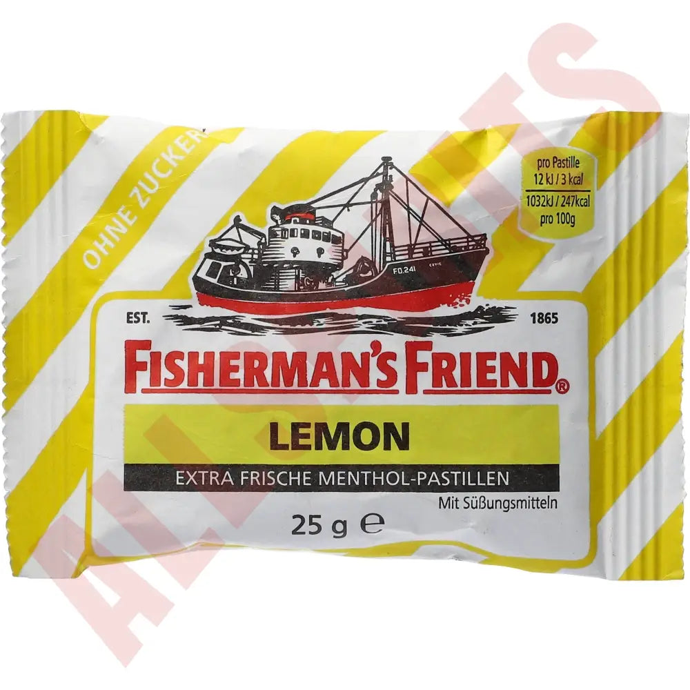 Fisherman´s Friend Lemon OZ 25g - AllSpirits