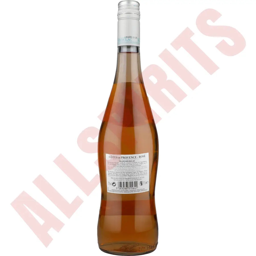 Francois Dulac Cotes de Provence Rose 12,5% 0,75 ltr. - AllSpirits