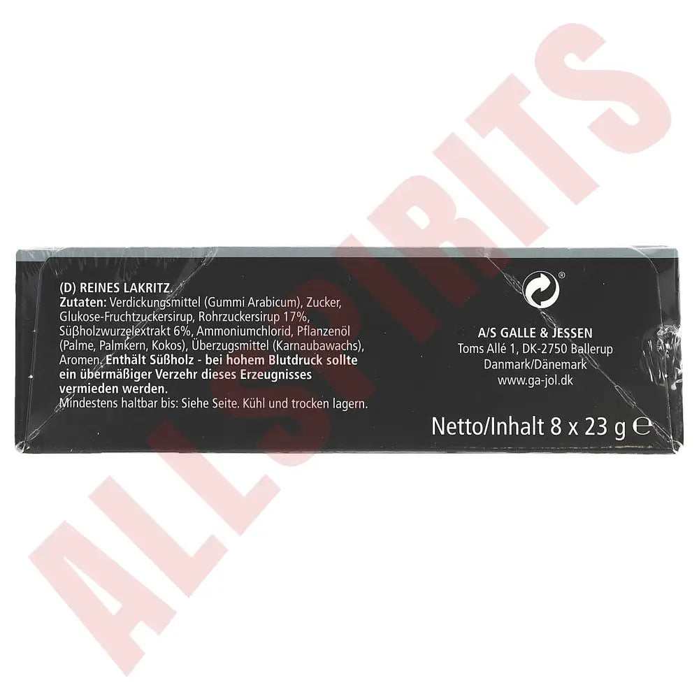 Ga-Jol Ren Lakrids 8x 23g - AllSpirits