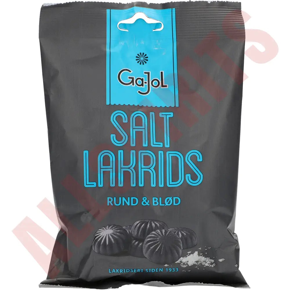 Ga-Jol Salt Lakrids Rund & Blød 140g - AllSpirits