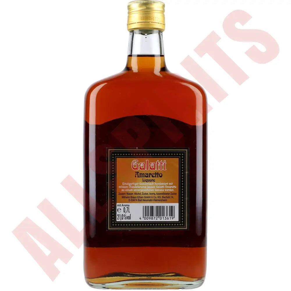 Galatti Amaretto 21% 0,7 ltr. - AllSpirits