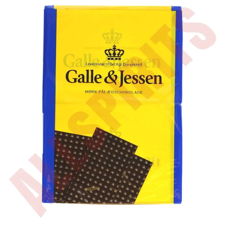 Galle & Jessen schwarze Schokolade 216g - AllSpirits