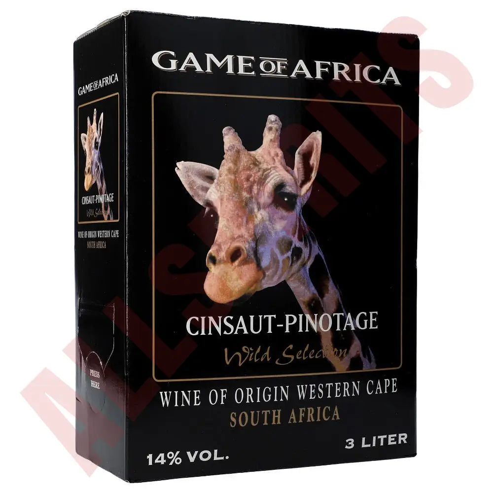 Game of Africa Cinsaut Pinotage 14% 3 ltr. - AllSpirits