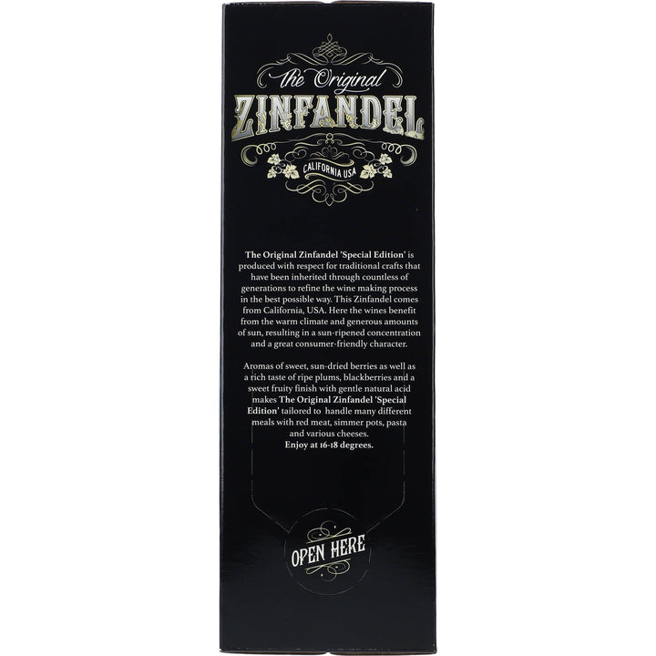 The Original Zinfandel Black Version 14,5% 3L BIB