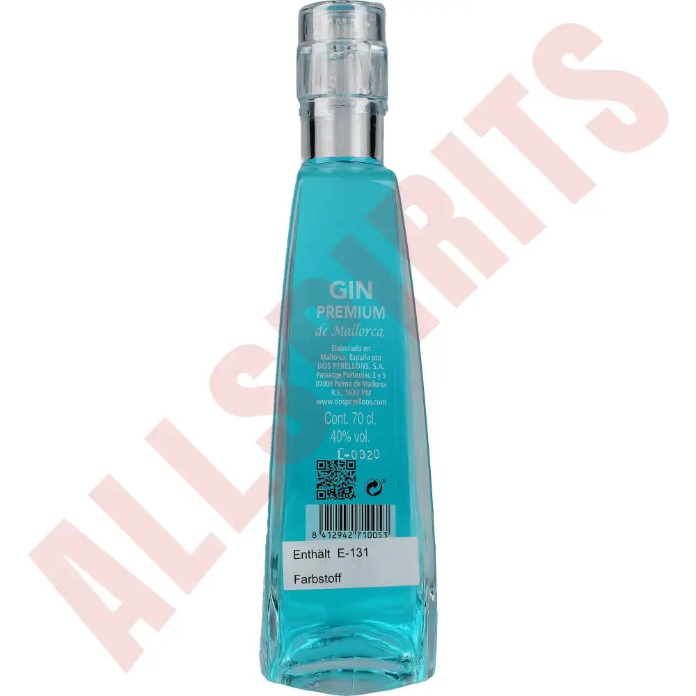 GIN AZUL DOS PERELLONS DE MALLORCA 40% 0,7 ltr. - AllSpirits