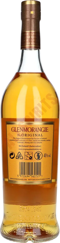 Glenmorangie Original 10Y 40% 0 7 Ltr. Spirituosen