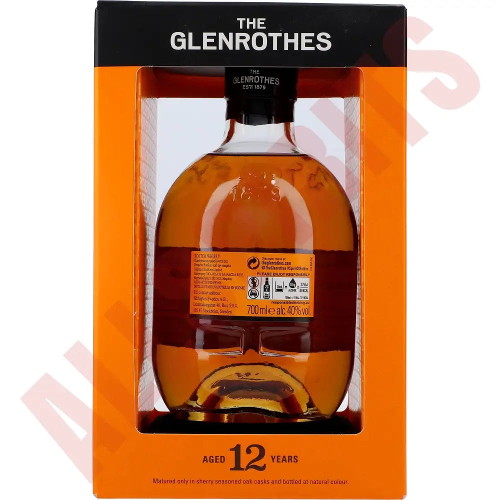 Glenrothes 12YO 40% 0,70l GH - AllSpirits