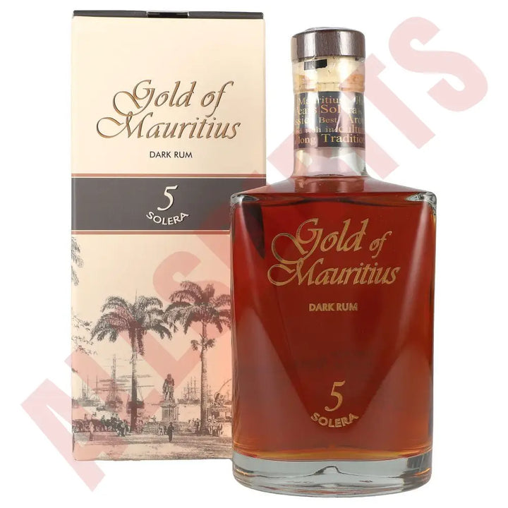 Gold of Mauritius Dark Rum Solera 5 0,7L -GB- 40% - AllSpirits