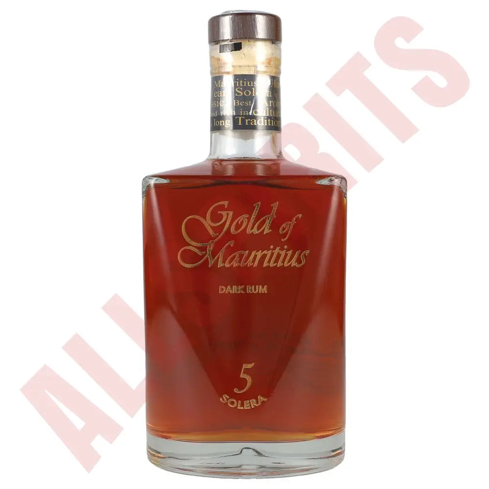 Gold of Mauritius Dark Rum Solera 5 0,7L -GB- 40% - AllSpirits