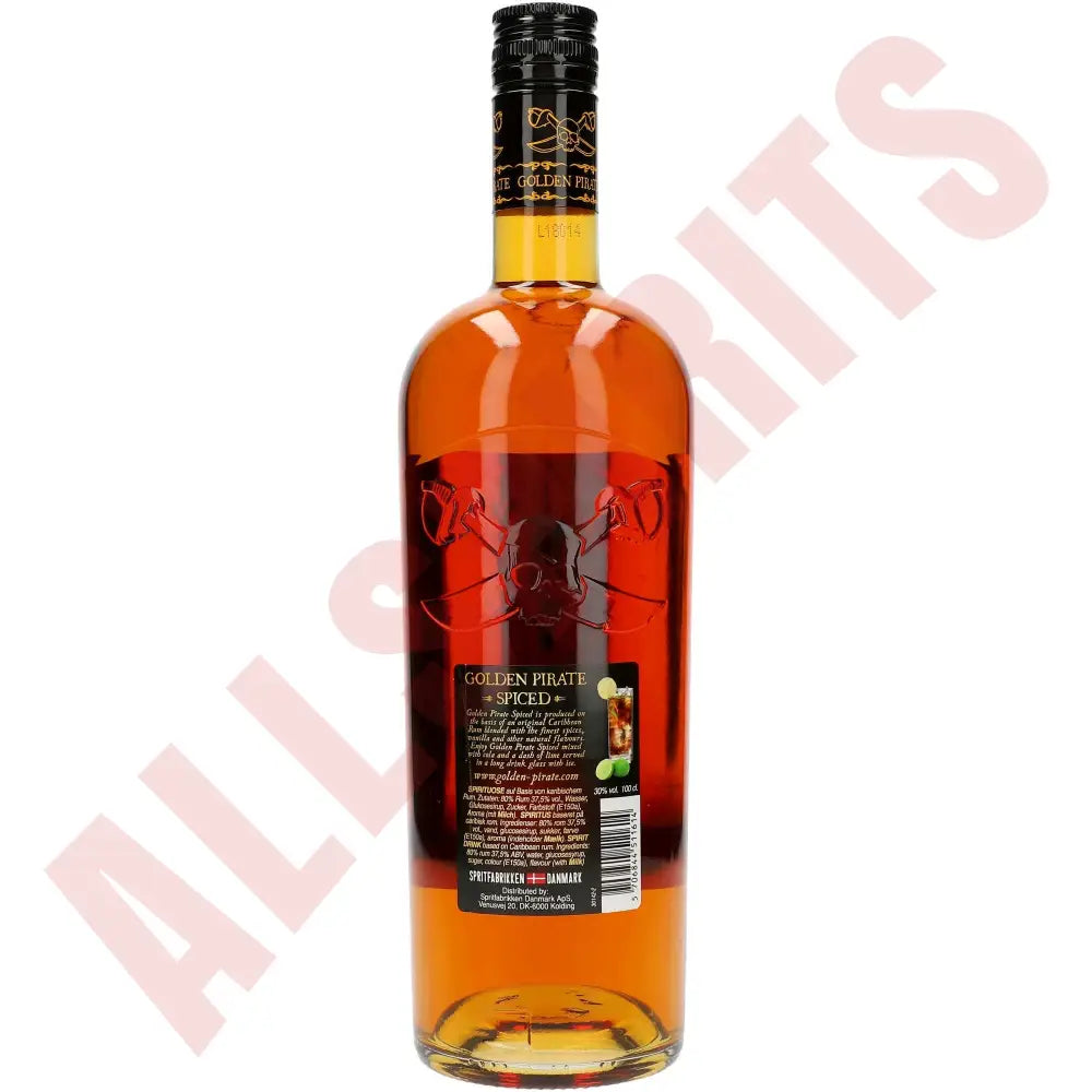 Golden Pirate spiced 30% 1 ltr. - AllSpirits