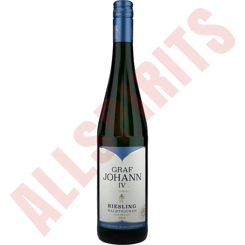 Graf Johann Iv Riesling Halbtrocken 11 % 0 75 Ltr Wein & Sekt