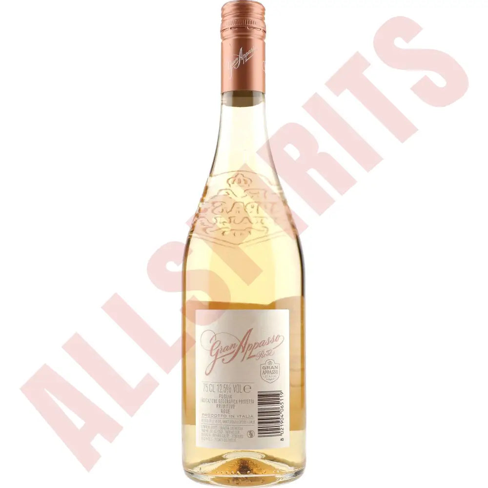 Gran Appasso Primitivo Rosé 12 5% 0 75L Wein & Sekt