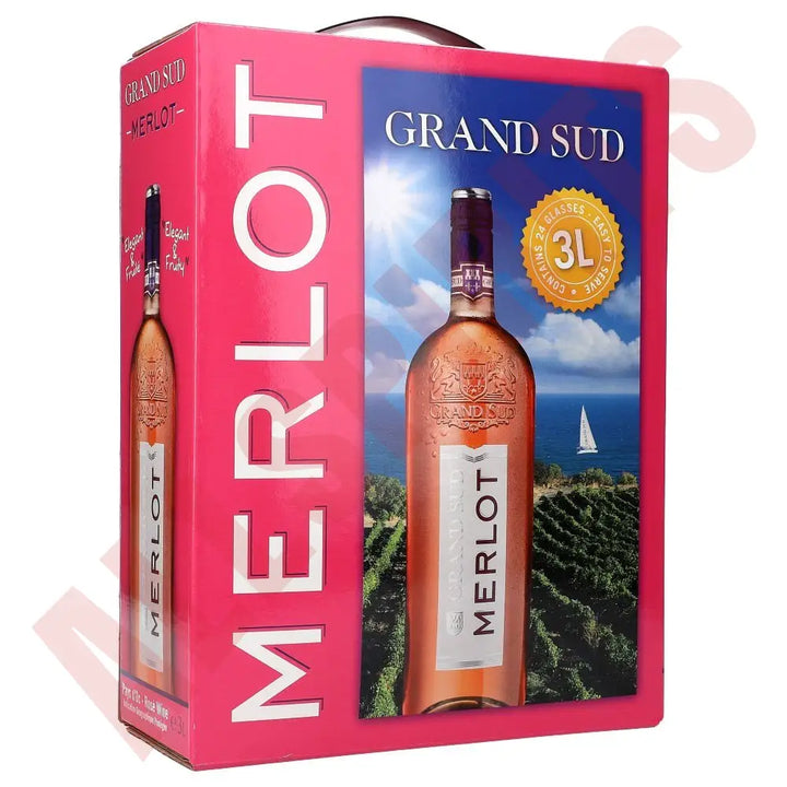 Grand Sud Merlot Rosé 13,5% 3 ltr. - AllSpirits