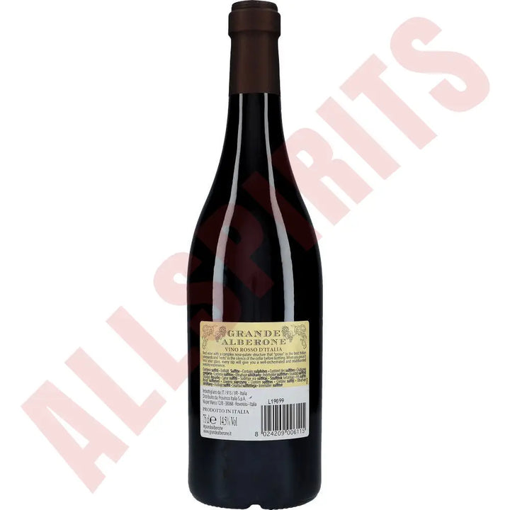 Grande Alberone Rosso 14,5 % 0,75 ltr. - AllSpirits