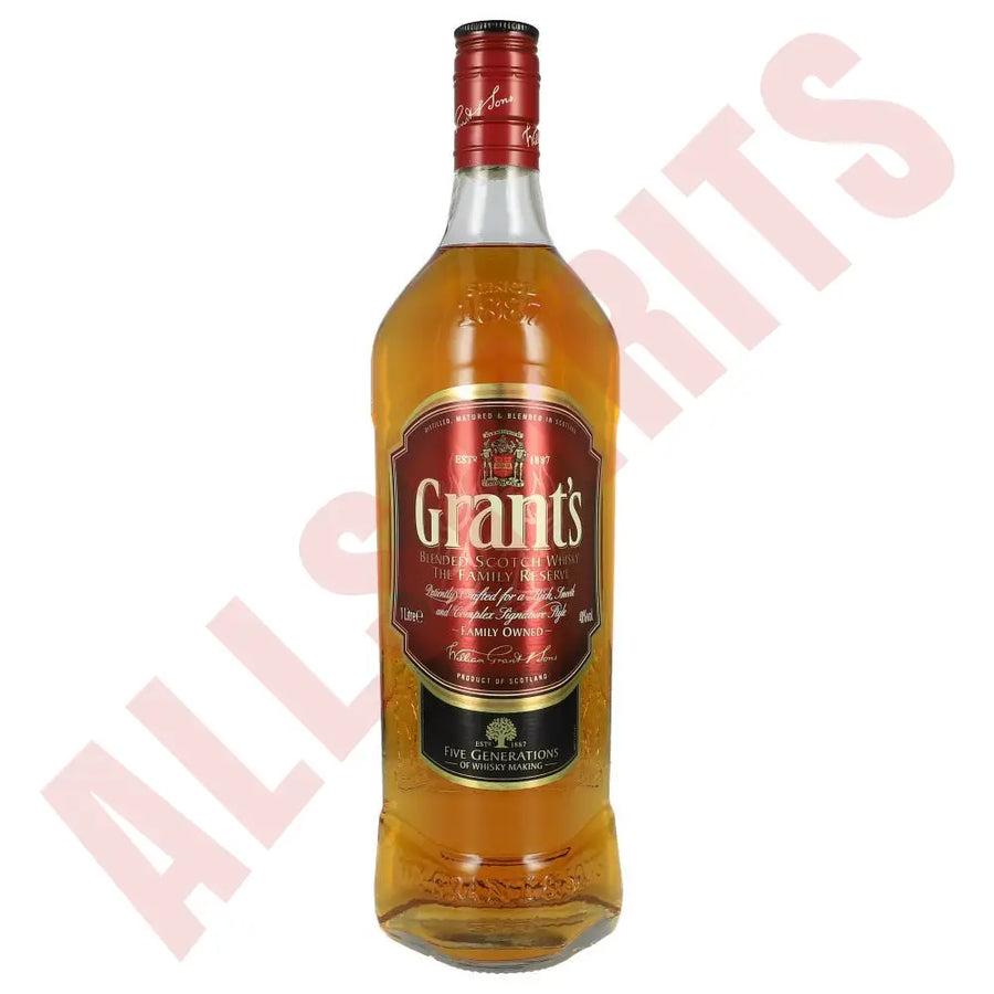 Grant's Triple Wood Blended Scotch Whisky 40% 1 ltr. - AllSpirits