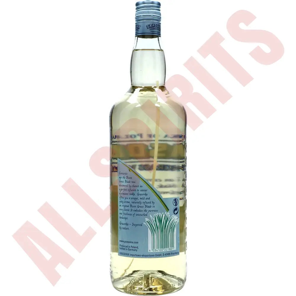 Grasovka Bisongrass Vodka 38% 1 ltr. - AllSpirits