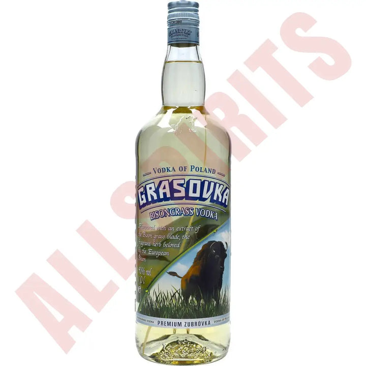 Grasovka Bisongrass Vodka 38% 1 ltr. - AllSpirits