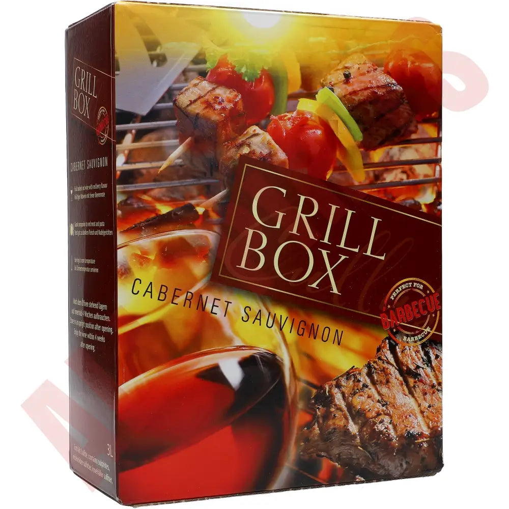 GRILL BOX Cabernet Sauvignon 13% 3 ltr. - AllSpirits