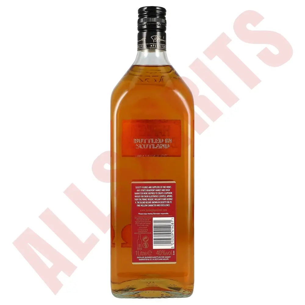 Hankey Banister 3Y blend 40% 1 ltr. - AllSpirits