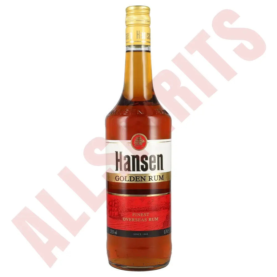 Hansen Golden Rum 37,5% 0,7 ltr. - AllSpirits