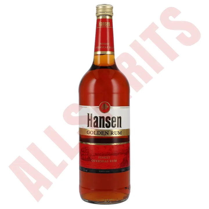 Hansen Golden Rum 37,5% 1 ltr. - AllSpirits