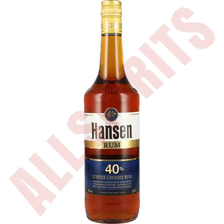 Hansen Rum Blau 40% 0,7 ltr. - AllSpirits