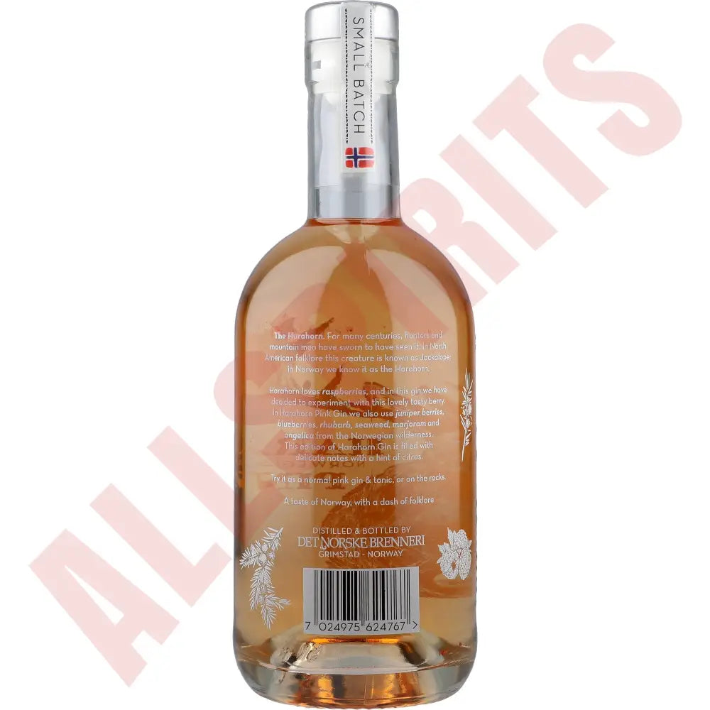 Harahorn Pink Gin 0,5 ltr. 38% - AllSpirits