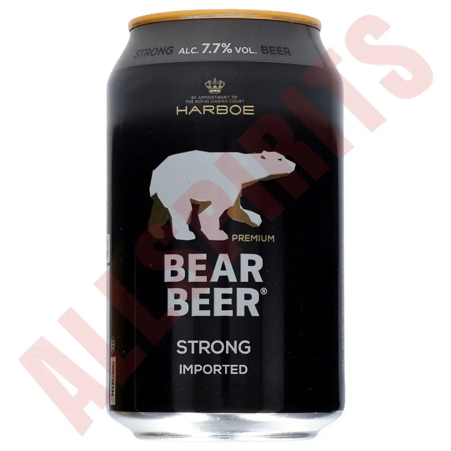 Harboe Bear Beer 7,7% 24x 0,33 ltr. zzgl. DPG Pfand - AllSpirits