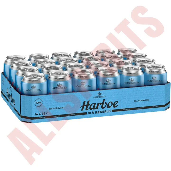 Harboe Blaubeere Brus 0% Zucker 24X 0 33 Ltr. Ds. Zzgl. Dpg Pfand Softdrinks