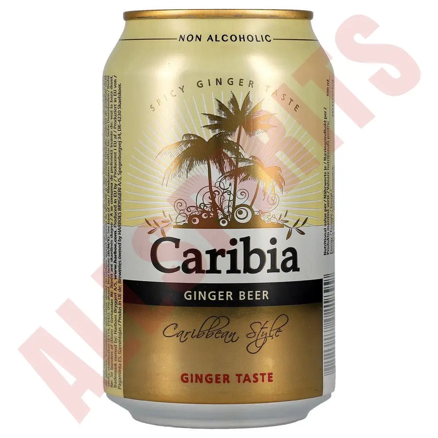 Harboe Caribia Ginger Beer Alkoholfrei 24x 0,33 ltr. zzgl. DPG Pfand - AllSpirits