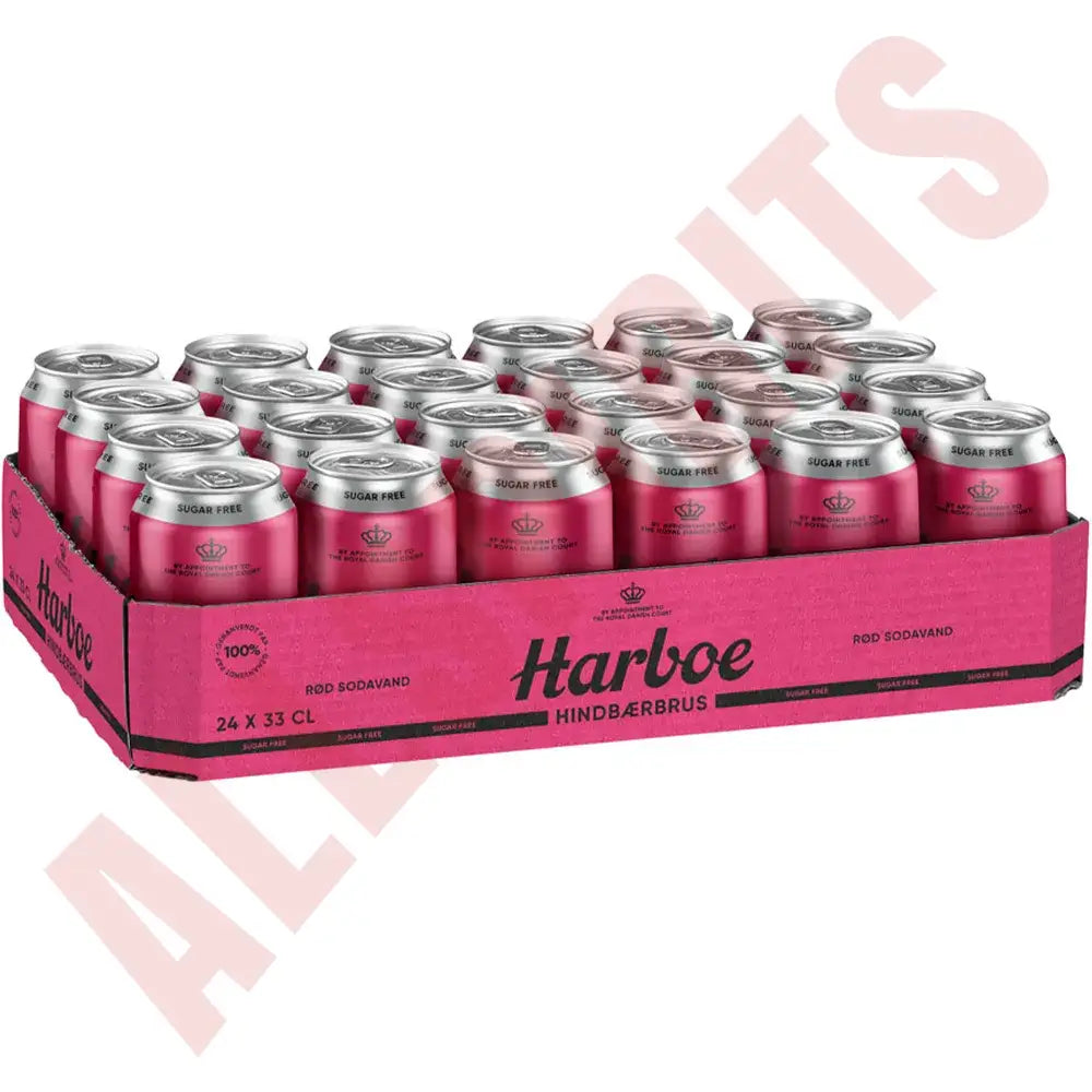 Harboe Hindbær Light 24X 0 33 Ltr. Zzgl. Dpg Pfand Softdrinks