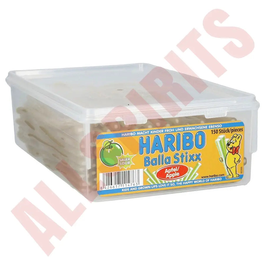 Haribo Balla Stixx Apfel 1125g - AllSpirits