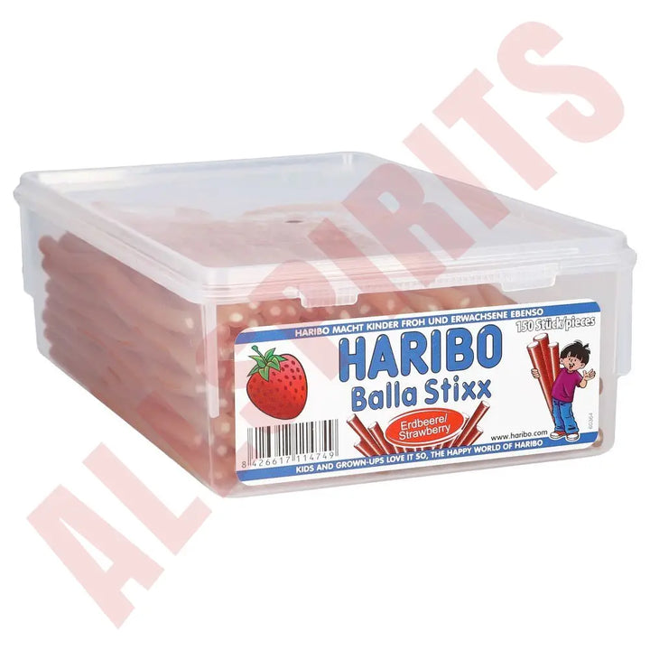 Haribo Balla Stixx Erdbeere 1125g - AllSpirits