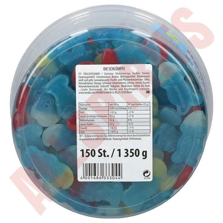 Haribo Die Schlümpfe 1350g - AllSpirits