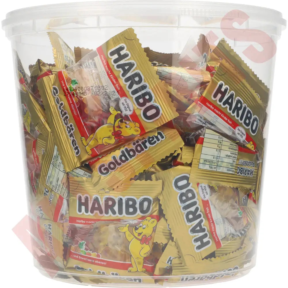 Haribo Goldbären Minis – 100 Beutel á 10g – 1kg - AllSpirits