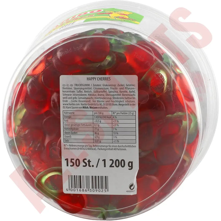 Haribo Happy Cherries 1,2 kg - AllSpirits