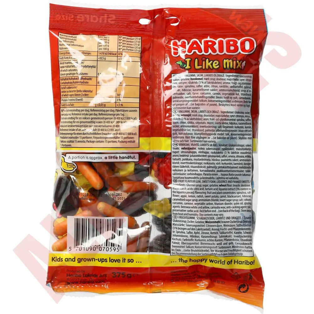 Haribo I Like Mix 375g - AllSpirits