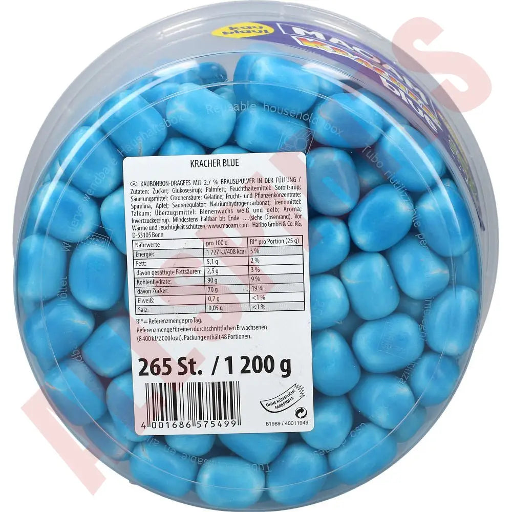 Haribo Maoam Kracher Blue 265 Stk Ds. - AllSpirits