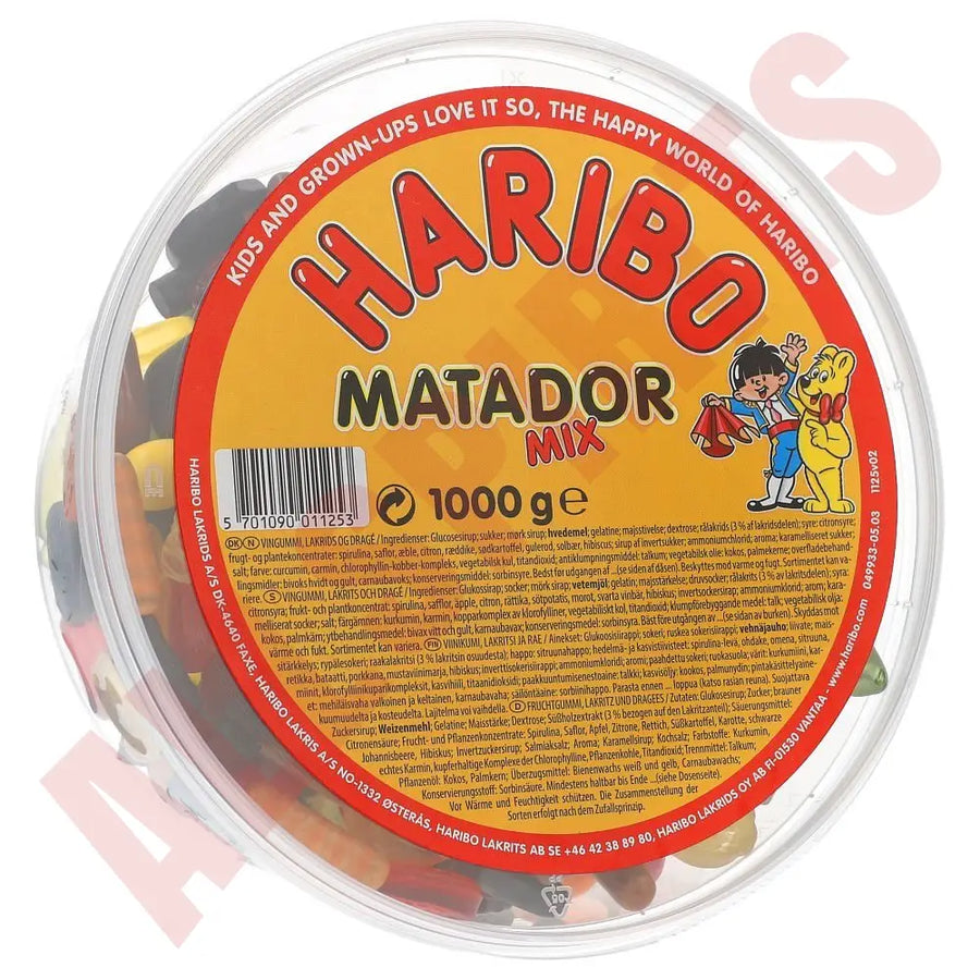 Haribo Matador Mix 1 kg - AllSpirits