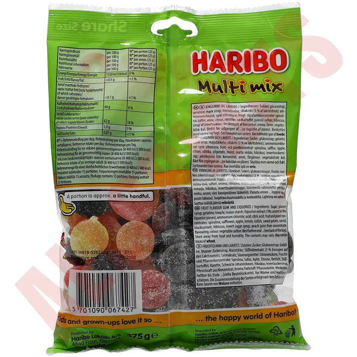 Haribo Multi Mix 375g - AllSpirits