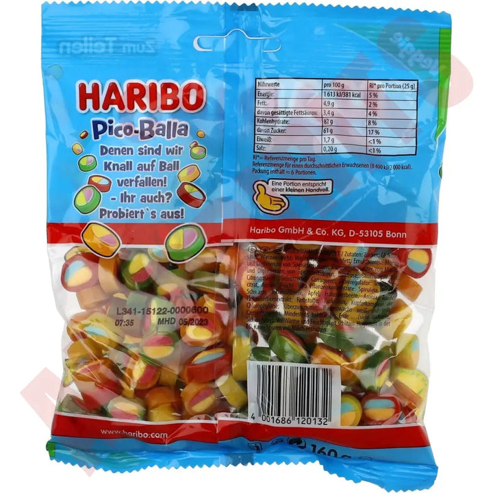 Haribo Pico-Balla 160g - AllSpirits