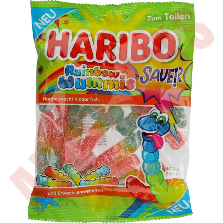 Haribo Rainbow Wummis sauer 160g - AllSpirits